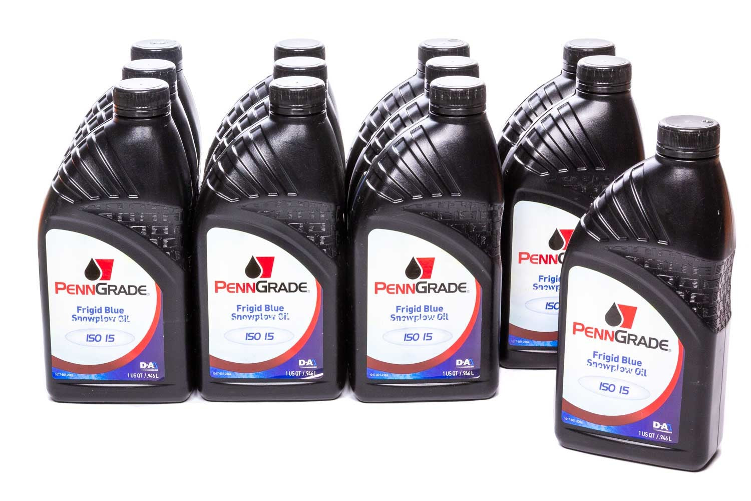 PennGrade Motor Oil 73506 Snowplow Oil for Extreme Cold, 1 Quart Bottle, Pack of 12