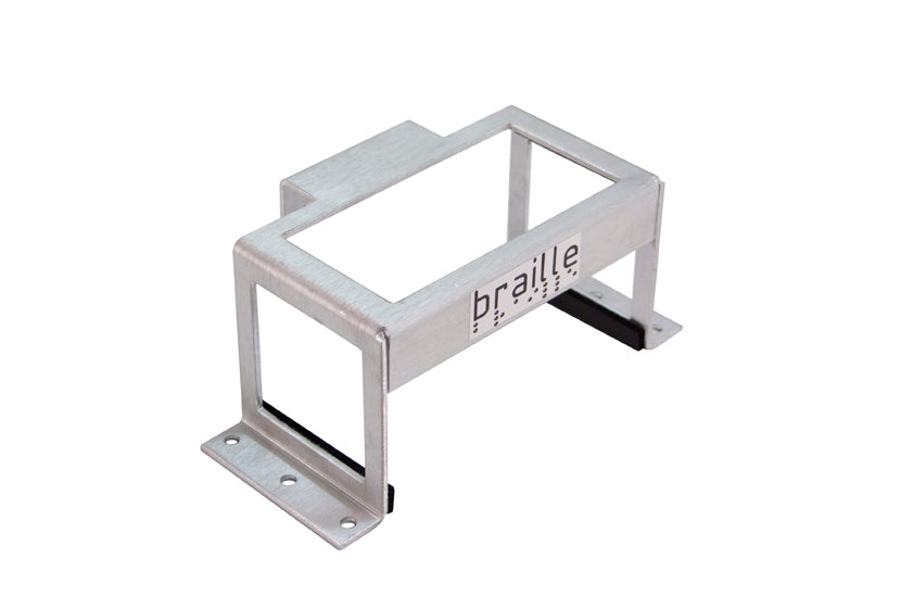 Braille Auto Battery Alum Battery Mount Kit for B106 and B106C, Lay-Down Style, 8 Inch Length