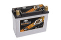 Braille Auto Battery B2618 Racing Battery, 12V AGM, 1168 Pulse Cranking Amps, Threaded Top Terminals, 8.10 in Length, 6.30 in Height, 3.50 in Width