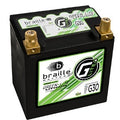 Braille Auto Battery G30 Lithium-Ion 12V Battery with 947 Pulse Cranking Amps and Threaded Terminals
