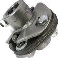 Borgeson 052534 Steering Rag Joint 11/16 Inch and 3/4 Inch Spline Steel Natural Finish