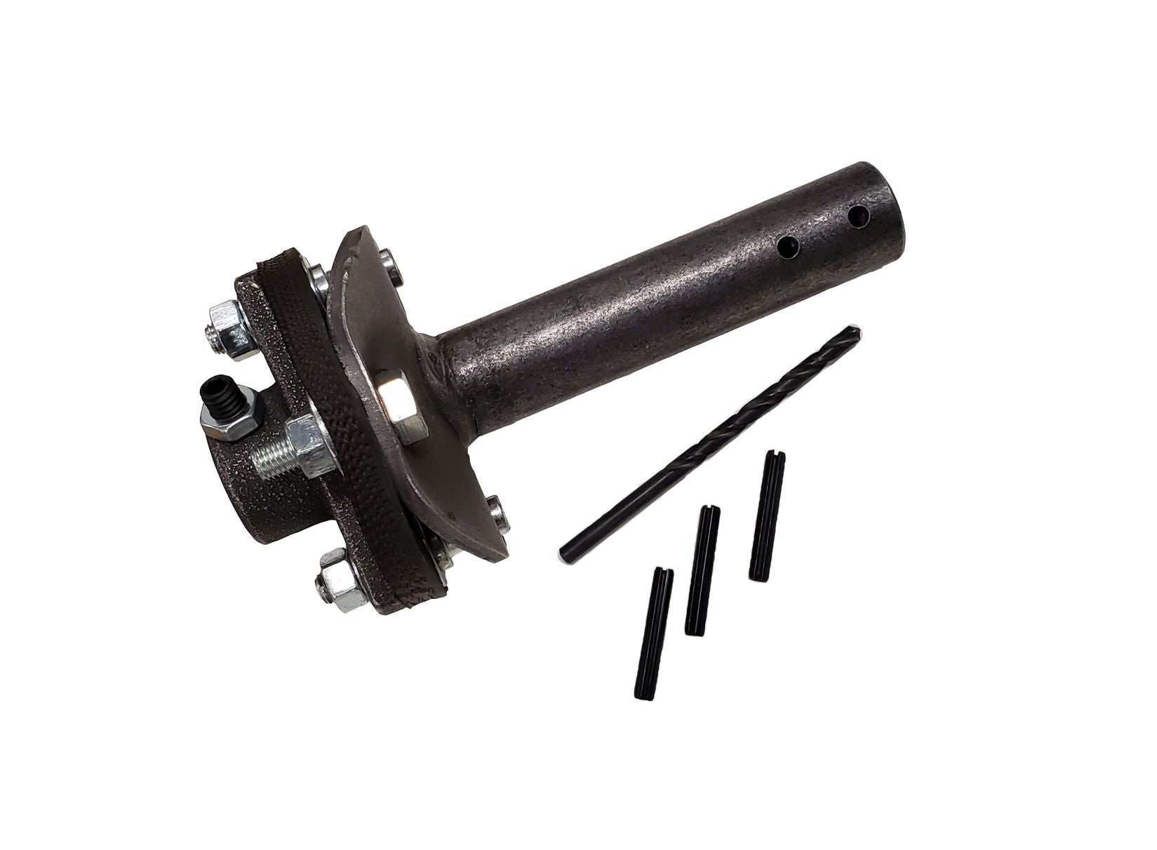 Borgeson Rag Joint Steering Coupler 3/4 Inch 30 Spline to 3/4 Inch Smooth Bore Steel Natural Finish
