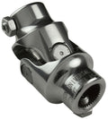 Borgeson 124955 Steering Universal Joint for Ford Mustang, 3/4 Inch Double D to 3/4 Inch V Joint, Stainless Steel, Polished Finish