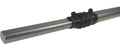 Borgeson Telescopic Steel Steering Shaft 36-Inch Fully Extended, 3/4 Inch Double D, Natural Finish