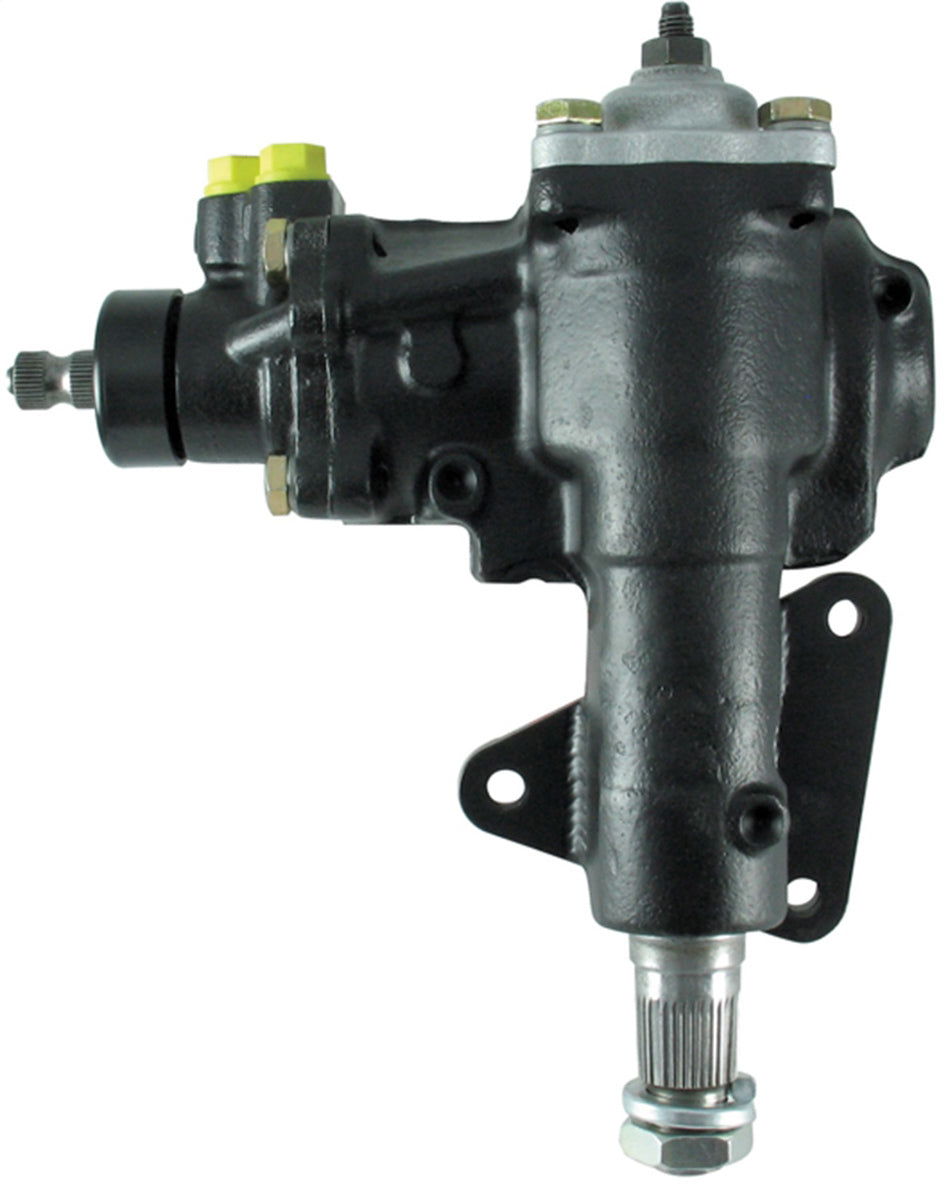Borgeson Power Steering Box 800117 for 1962-1966 Chevy II Nova - 16:1 Ratio, Iron Construction, Black Finish