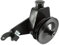 Borgeson Power Steering Pump Upgrade Kit for Small Block Ford with Steel V-Belt Pulley and Bracket Part 800335