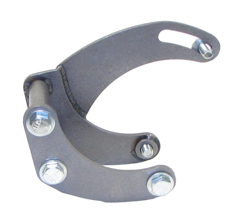 Borgeson Power Steering Pump Bracket for Saginaw Pump, Driver Side, Steel, Black Finish