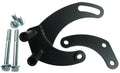 Borgeson Power Steering Pump Bracket for Saginaw Pump, Driver Side, Block Mount, Steel, Black Finish, for Big Block Chevy and Short Water Pump