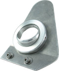 Borgeson 909012 Steering Column Bracket for 1955-1957 Chevrolet Fullsize Cars, Aluminum, Polished, 2-Inch Diameter Tube with Swivel Mounting Plate