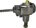 Borgeson OEM Saginaw Steering Box Part 920010 with 24 to 1 Ratio, Iron Housing, Black Finish