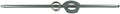 Borgeson 990040 Replacement Column Shaft with Floor Mount for Ford Mustang 1965-1967