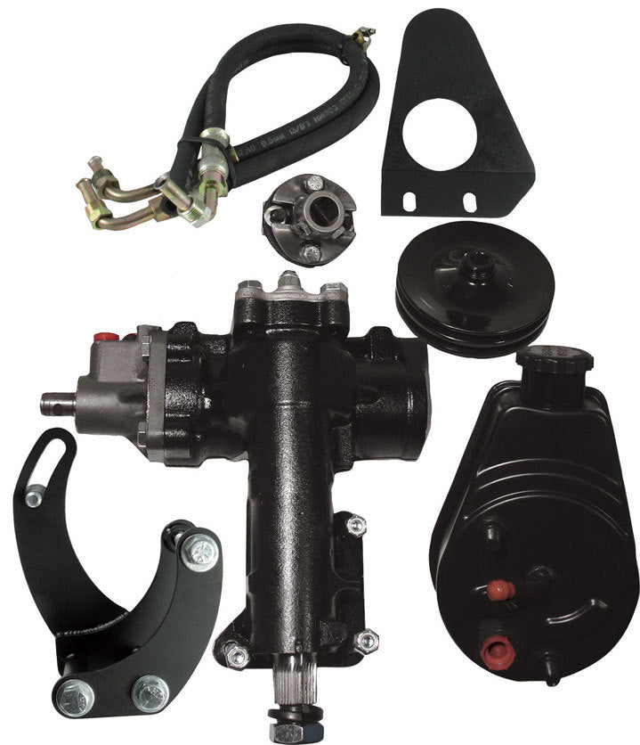 Borgeson Power Steering Conversion Kit for 1955-1957 Chevrolet Fullsize Cars with 14:1 Ratio