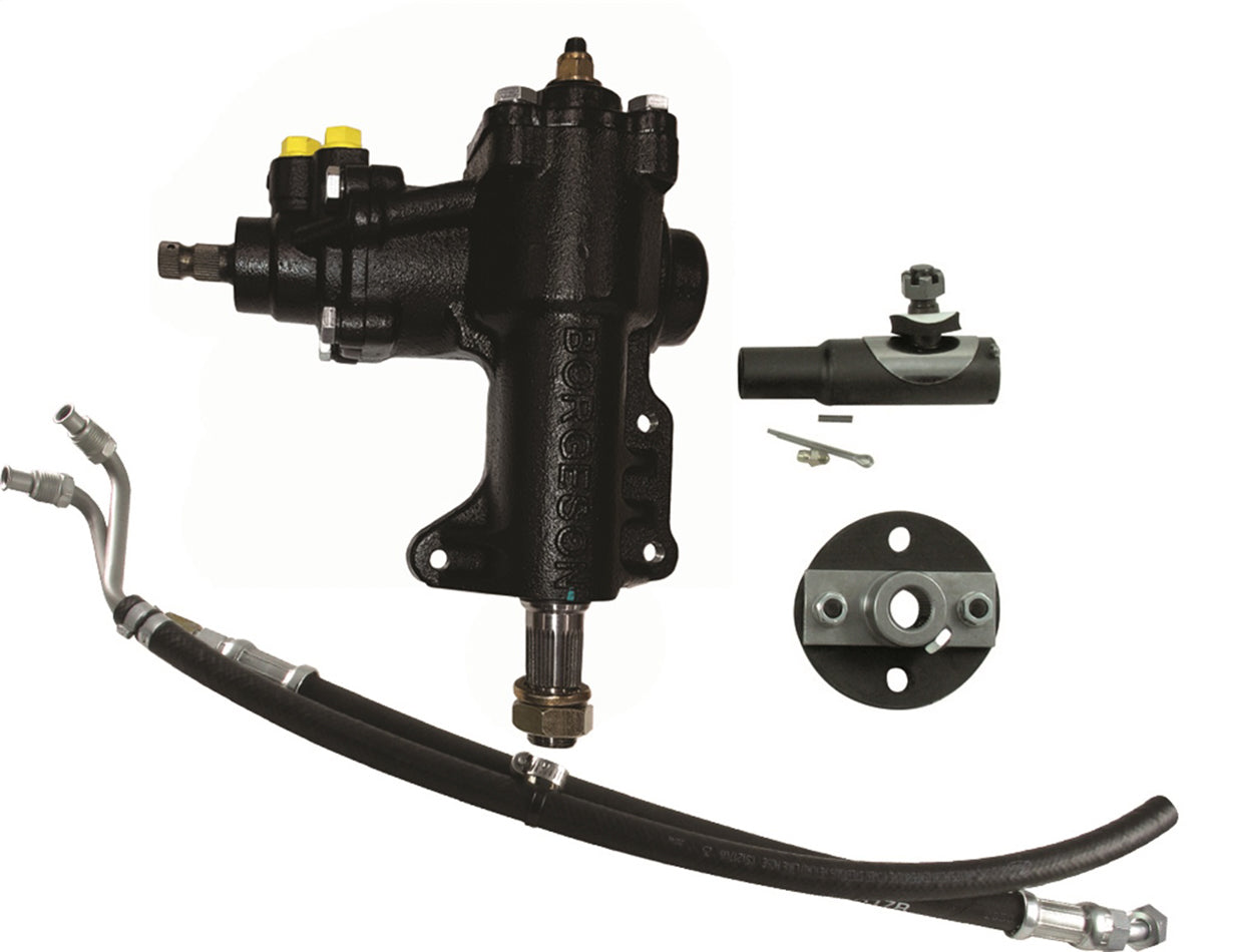 Borgeson Power Steering Box for 1968-1970 Ford Mustang with 14:1 Ratio and Iron Construction