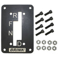 Brinn Transmission 70631 Shift Pattern Plate for Predator Circle Track Transmissions, Steel with Black Powder Coat Finish