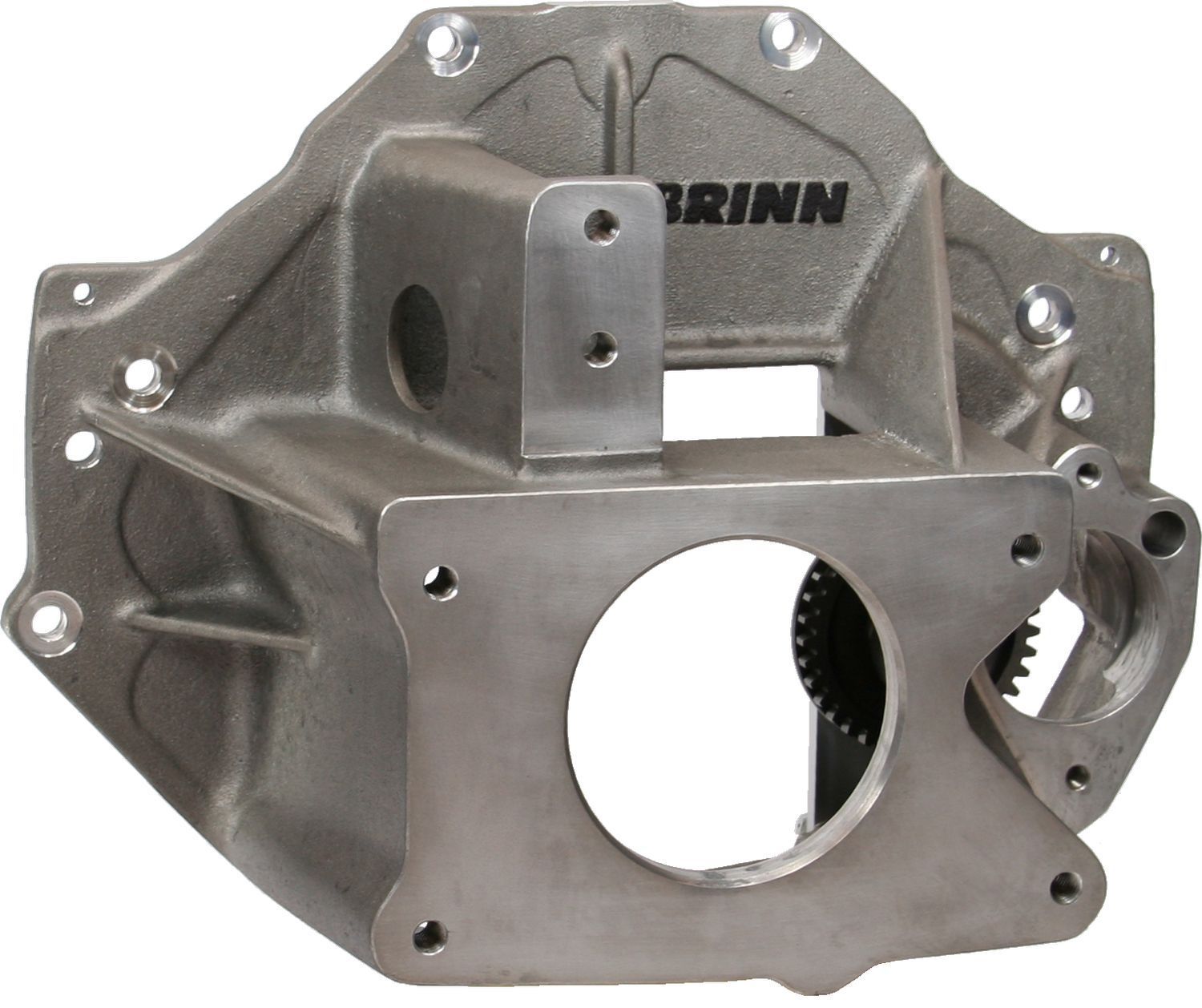 Brinn Transmission 79100 Bellhousing for Ford V8 with Magnesium Construction and Reverse Mount Design