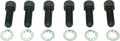 Brinn Transmission Flywheel Bolt Kit for Small Block Chevy 86 and Up, 7/16-20 Thread, 1 Inch Long, Allen Head Steel, Black Oxide Finish