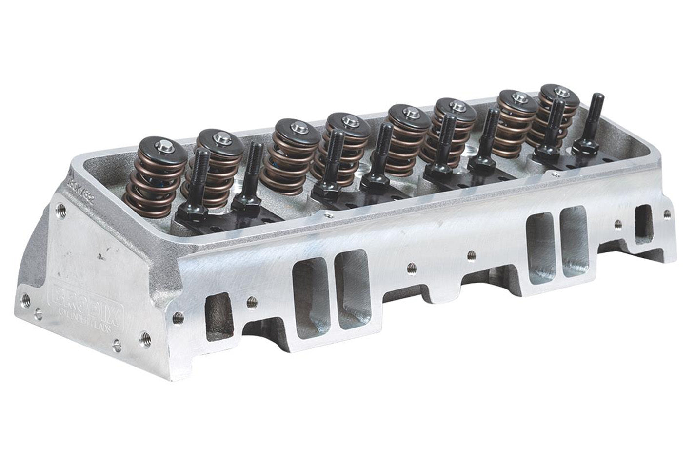 Brodix SBC 1021004 IK 180 Cylinder Head with 64cc Chamber and 2.020 Intake Valves