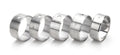 Brodix 8B Camshaft Bearing Set for Small Block Engines, Standard Journal Steel Full Shell Kit