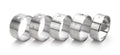 Brodix 8B Cam Bearings SB 55mm Small Block Chevy Steel Full Shell