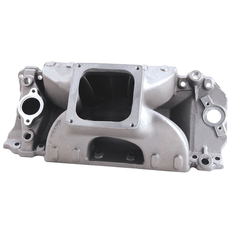 BRODIX BM 2017-R BBC Intake Manifold with Dominator Flange and Single Plane Design