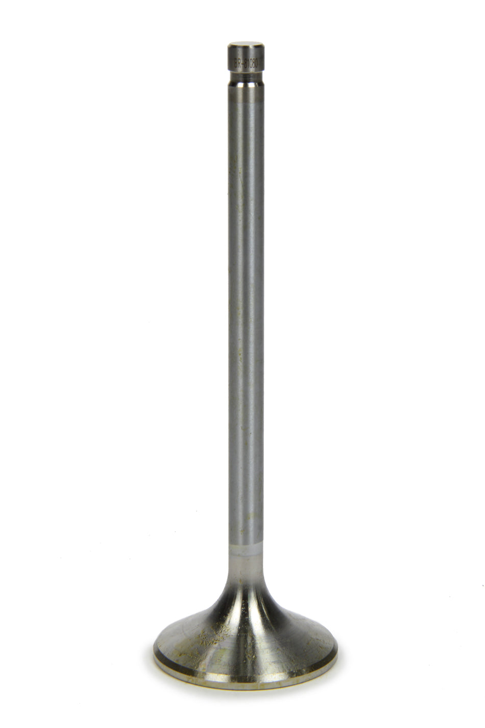 Brodix BBC 81080 Exhaust Valve, 1.800 Inch Head Diameter, 11/32 Inch Valve Stem, 5.930 Inch Overall Length, Stainless Steel
