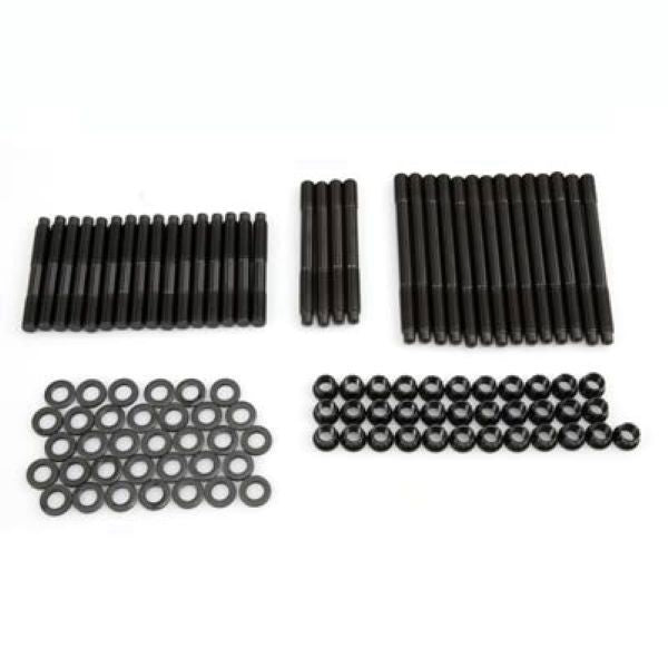 Brodix SK HSSB Cylinder Head Stud Kit for Small Block Chevy with 12 Point Nuts and Chromoly Construction