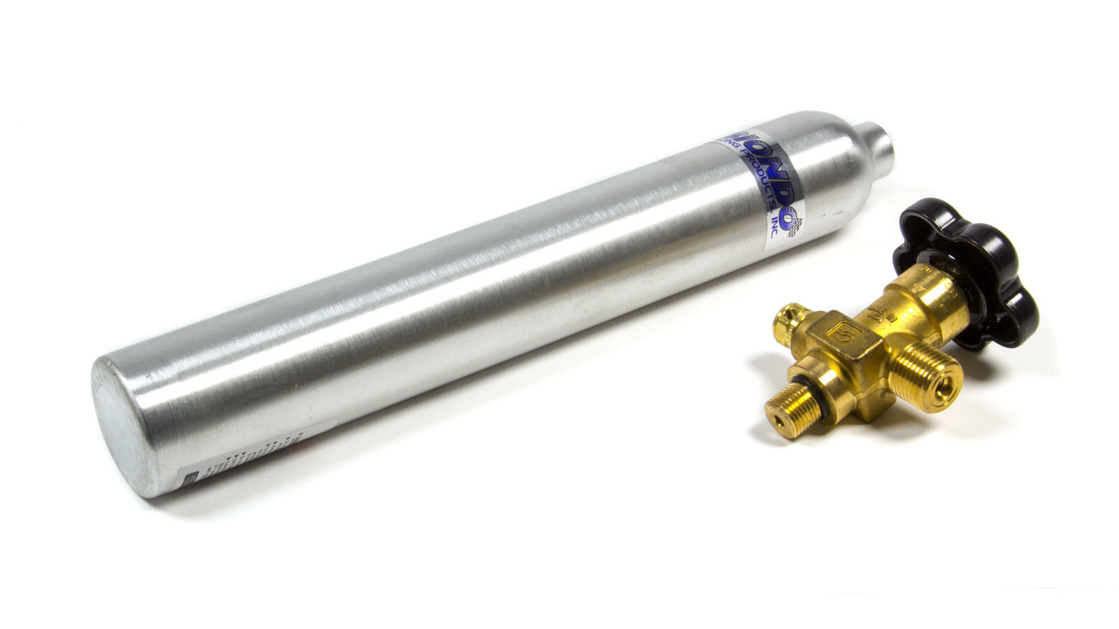 Biondo Racing Products CO2 Bottle 10 oz Aluminum with Standard Valve