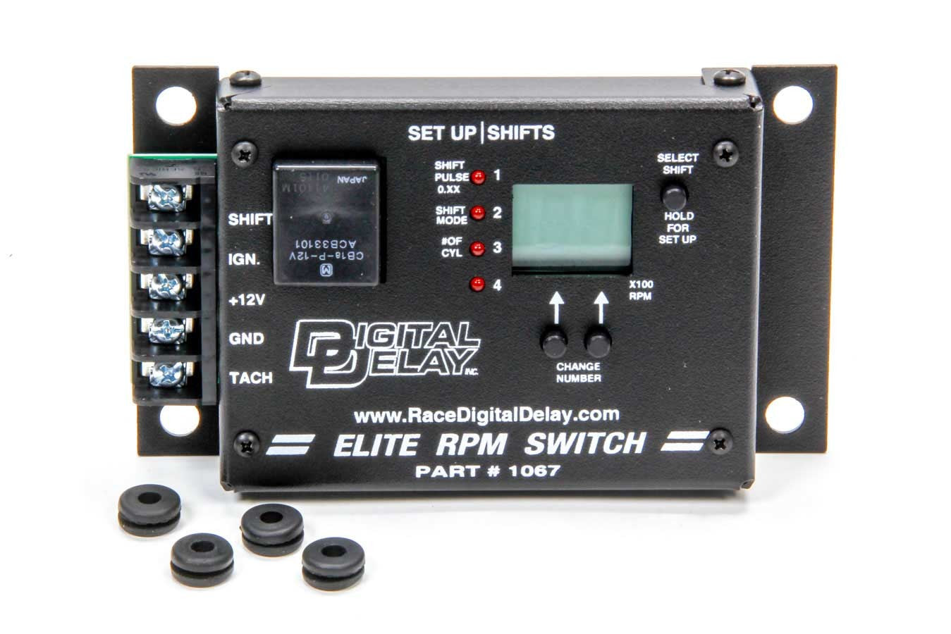 Biondo Racing Products Elite RPM Switch Shifter Controller with Digital Display for Air, CO2, and Electric Shifters