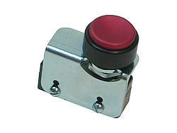Biondo Racing Products TBB-DO Transbrake Switch Button with Red Push Button, 20 Amp, 12V, Screw-In Terminals