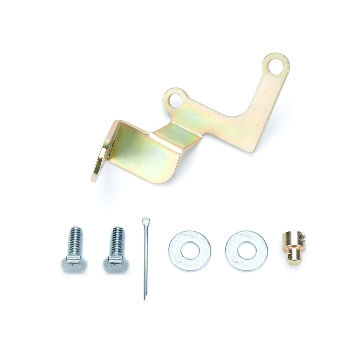 Biondo Racing Products Trans-Brkt-EO Shifter Cable Bracket for Elite Outlaw Series, Steel, Cadmium Finish