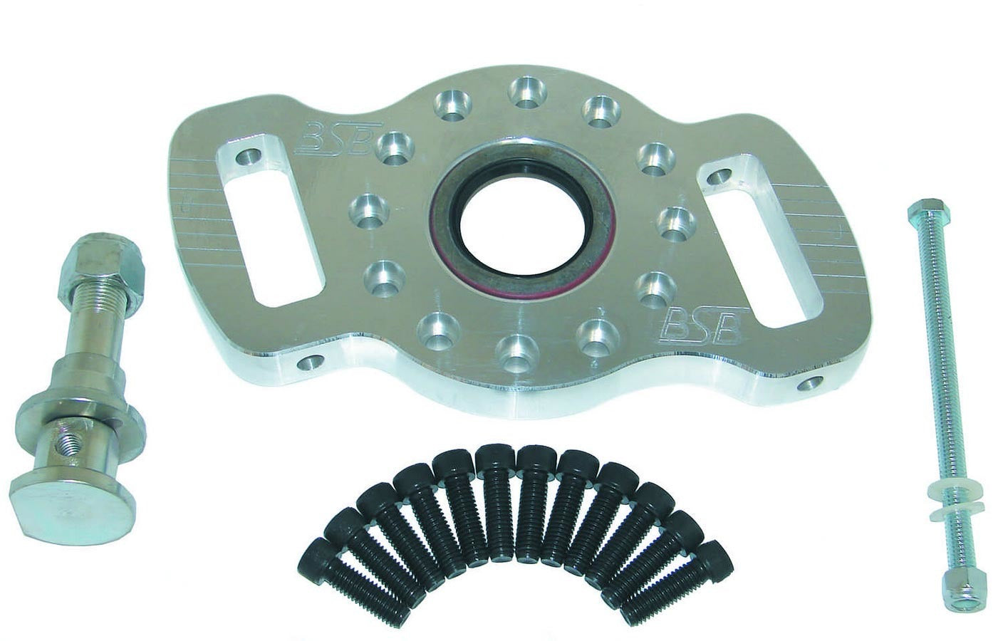BSB Manufacturing Panhard Bar Bracket Pinion Mount Aluminum Double Adjustable with Quick Change