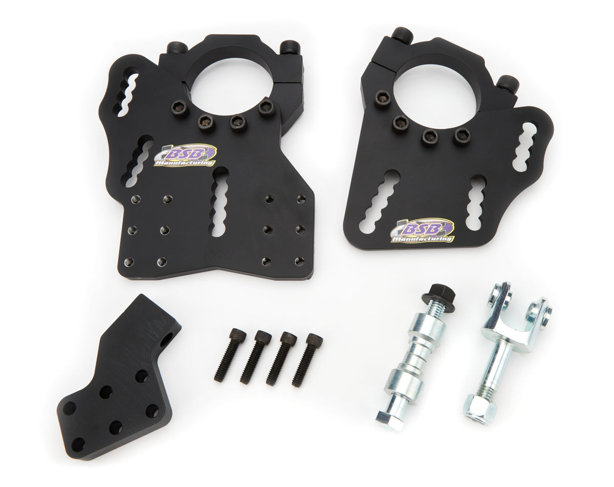 BSB Manufacturing Trailing Arm Bracket RH Sport Mod Forward Holes for Passenger Side