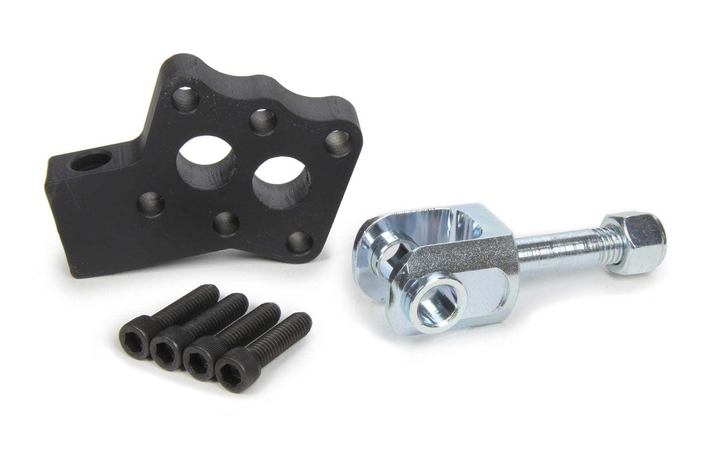 BSB Manufacturing Shock Mount Steel Clevis 0.5 Inch Hole Diameter, Zinc Coated