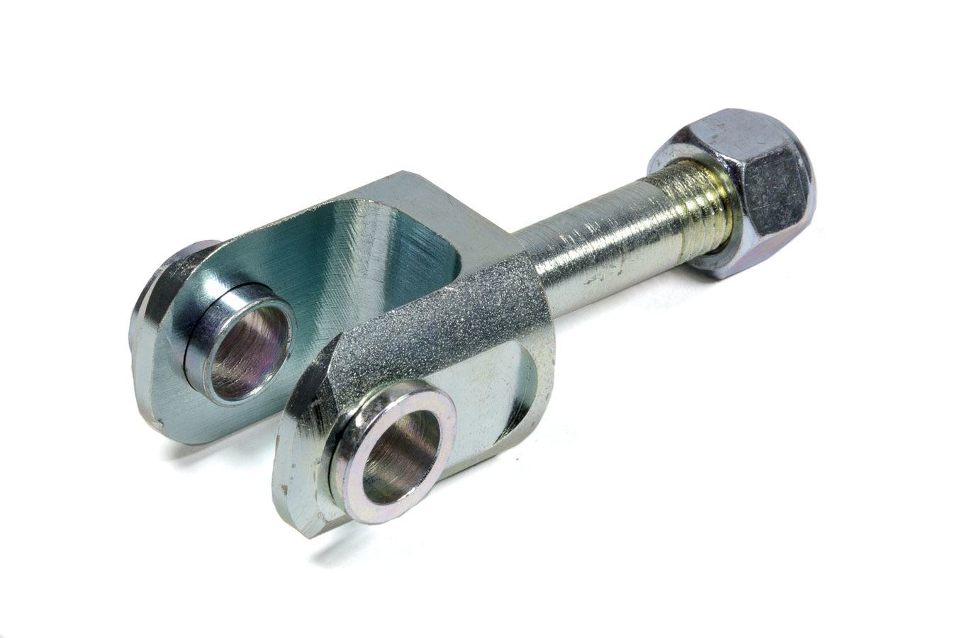 BSB Manufacturing Shock Clevis 7550-7 with 0.5 Inch Hole Diameter, 0.875 Inch Inner Diameter, 1.375 Inch Width, 4 Inch Length, and Zinc Oxide Finish