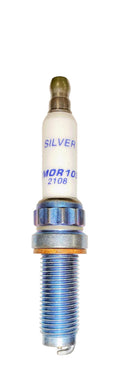 Brisk Racing Spark Plug 2MOR10S Silver Racing Series 12mm Thread 26.1mm Reach Heat Range 10 Gasket Seat Resistor