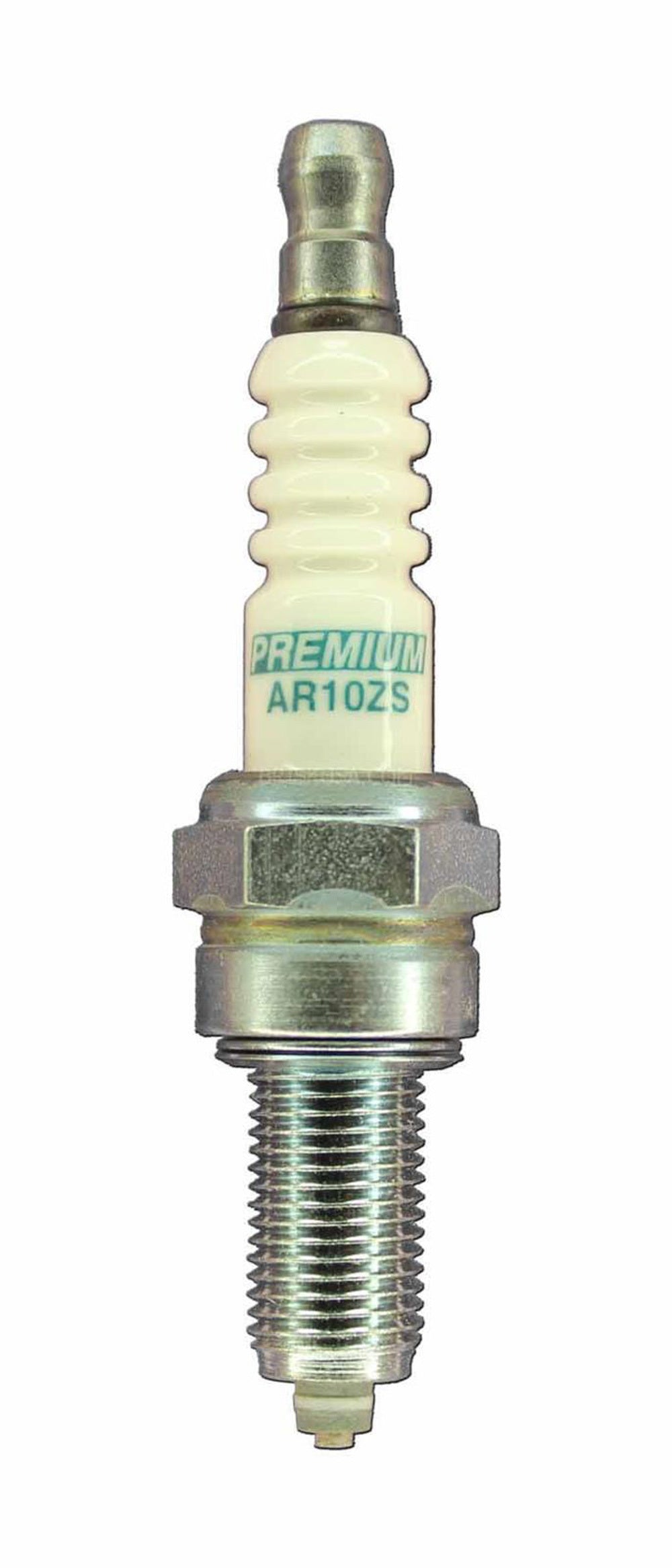 Brisk Racing Spark Plug AR10ZS Premium Racing 10mm Thread 19mm Reach Heat Range 10 Gasket Seat Resistor