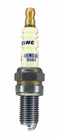 Brisk Racing Spark Plug B08S Silver Racing, 12 mm Thread, 19 mm Reach, Heat Range 8, Gasket Seat, Non-Resistor