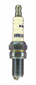 Brisk Racing Spark Plug BR12S Silver Racing 12mm Thread 19mm Reach Heat Range 12 Gasket Seat Resistor