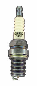 Brisk Racing Spark Plug D08S Silver Racing 14mm Thread 19mm Reach Heat Range 8 Gasket Seat Non-Resistor
