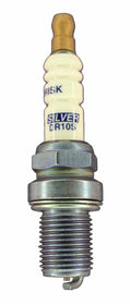 Brisk Racing Spark Plug DR10S Silver Racing 14mm Thread 19mm Reach Heat Range 10 Gasket Seat Resistor