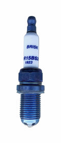 Brisk Racing Spark Plug DR15BSXC Premium EVO, 14mm Thread, 19mm Reach, Heat Range 15, Gasket Seat, Resistor