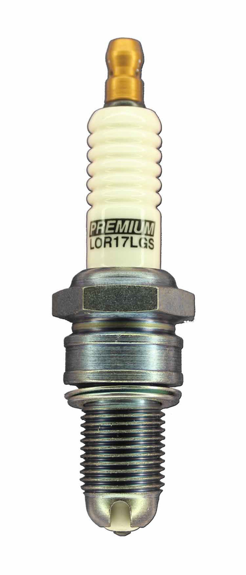 Brisk Racing Spark Plug LOR17LGS Premium Racing Spark Plug with 14mm Thread and 19mm Reach