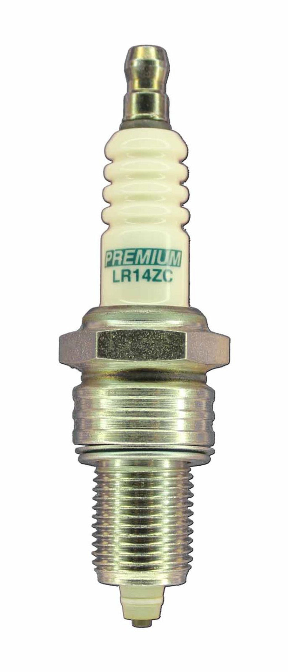 Brisk Racing Spark Plug LR14ZC Premium Racing Spark Plug with 14 mm Thread and 19 mm Reach