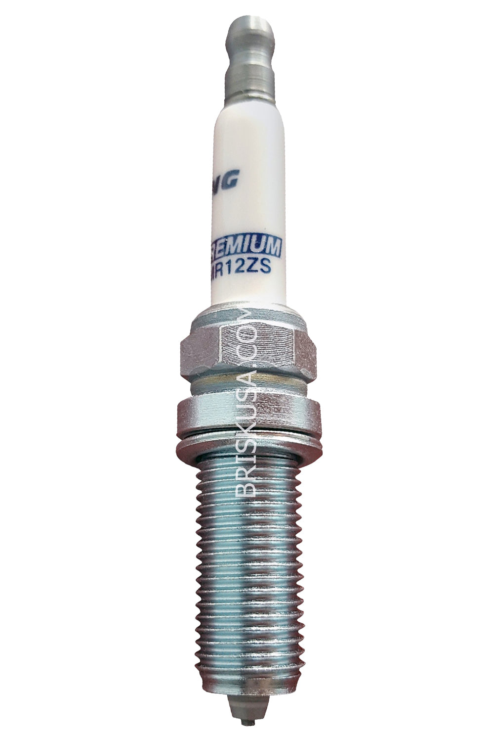 Brisk Racing Spark Plug MR12ZS Premium Racing 12 mm Thread 26.1 mm Reach Heat Range 12 Gasket Seat Resistor