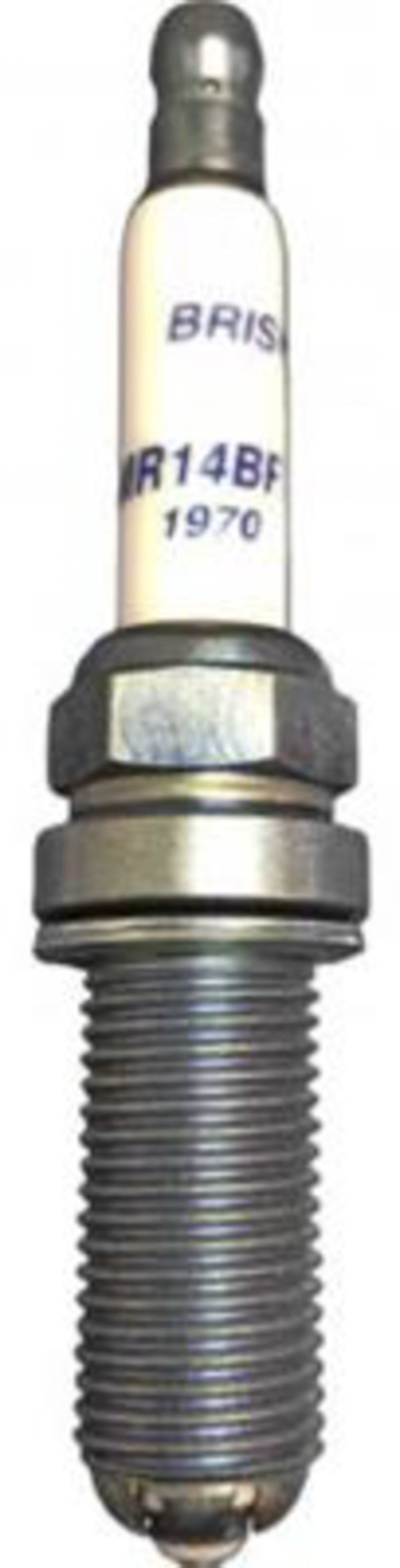 Brisk Racing Spark Plug MR14BFXC Premium EVO 12 mm Thread 26.1 mm Reach Heat Range 14 Gasket Seat Resistor