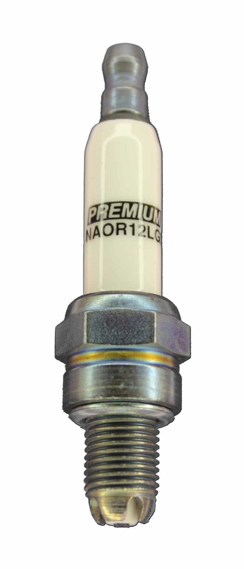 Brisk Racing Spark Plug NAOR12LGS Premium Racing Spark Plug with 10 mm Thread and 12.7 mm Reach
