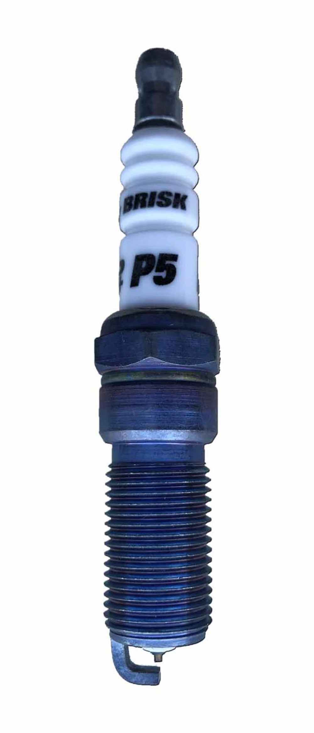 Brisk Racing Spark Plug P5 RR15YIR Iridium Performance with 14 mm Thread and Tapered Seat