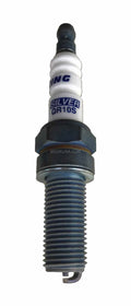 Brisk Racing Spark Plug QR10S Silver Racing Series, 12 mm Thread, 26.1 mm Reach, Heat Range 10
