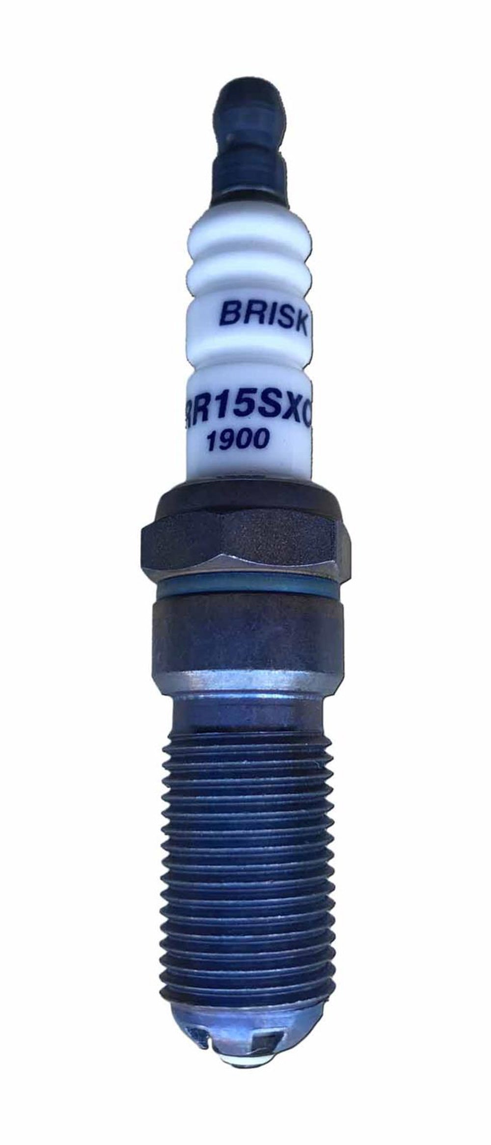 Brisk Racing Spark Plug RR15SXC Premium Racing Spark Plug with 14mm Thread and Tapered Seat