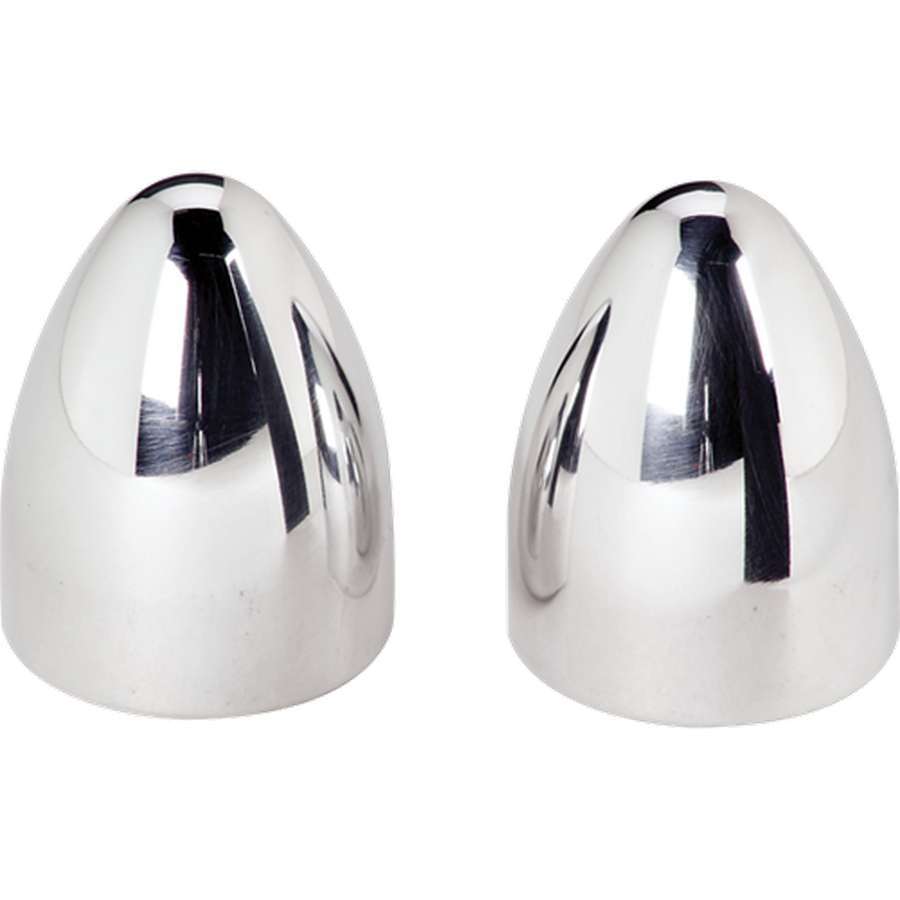 Billet Specialties Bullet Style Wiper Post Covers for Post, Aluminum, 11/16 Inch Shaft, Set Screw Mount